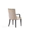 Manhattan Comfort Shubert Faux Leather and Velvet Dining Armchair in Tan DC055AR-TN - alternate 10